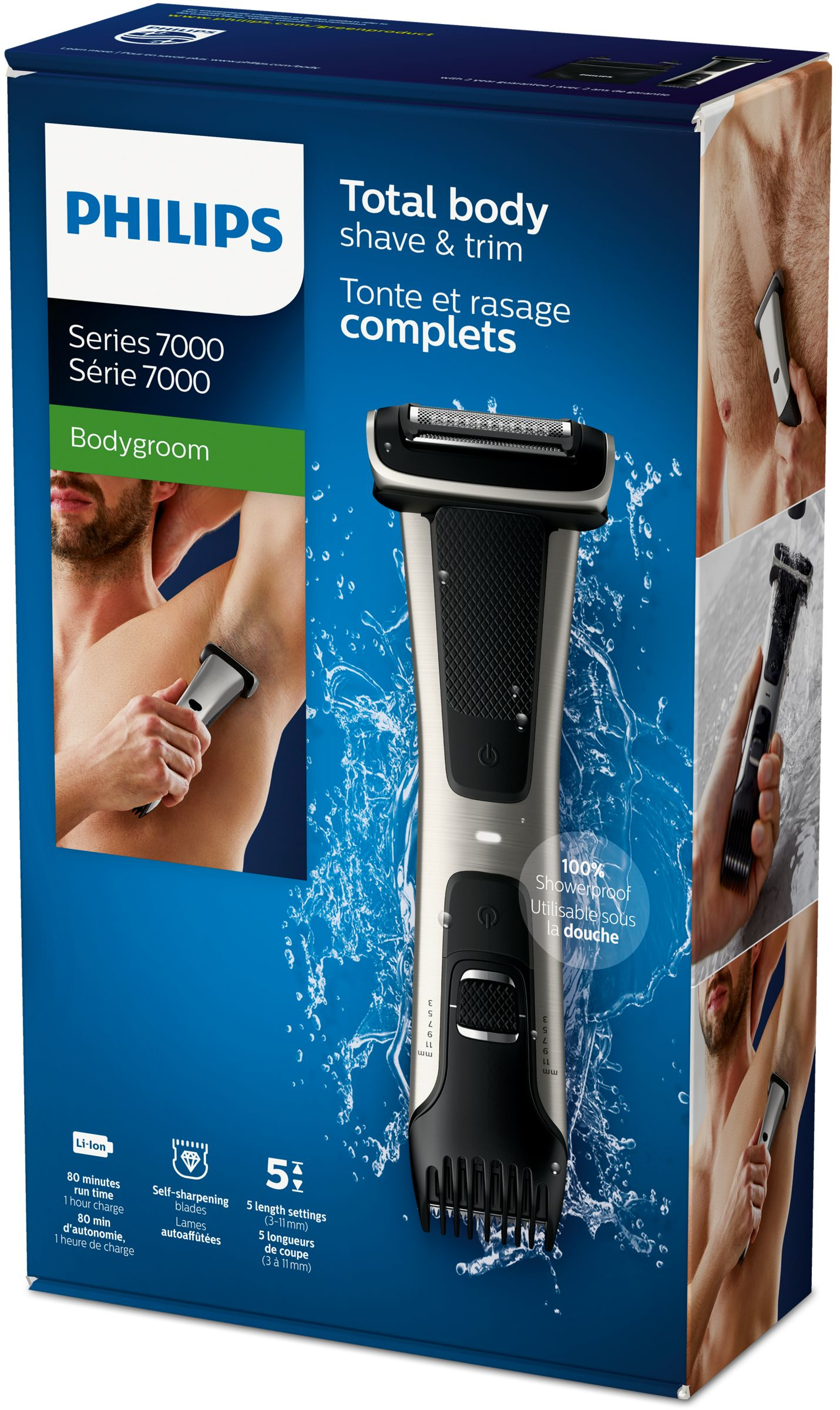 Philips 7000 series Showerproof body groomer BG7025/15