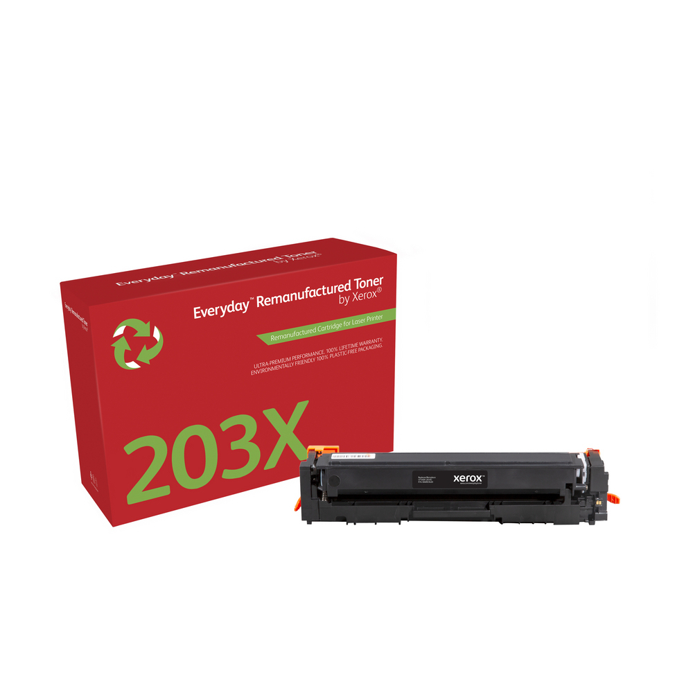 Everyday Black Toner by Xerox HP 203X (CF540X), Capacity
